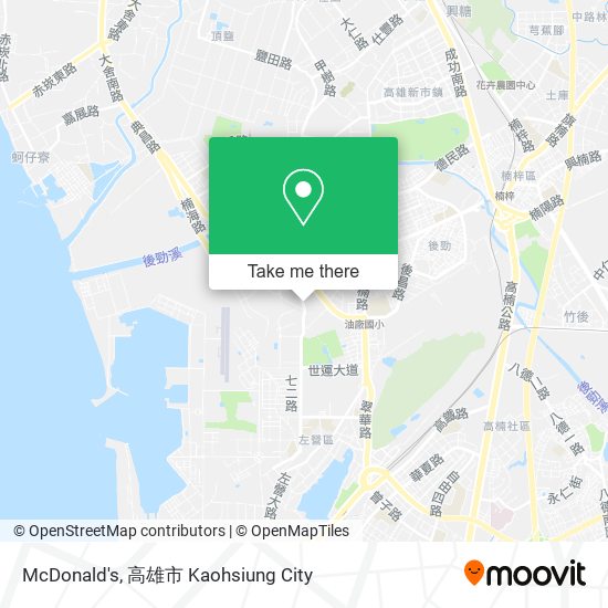 McDonald's map