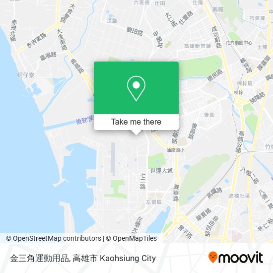 金三角運動用品 map