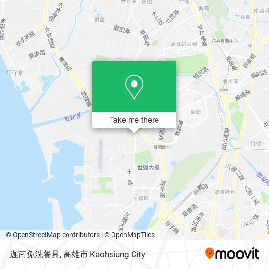 迦南免洗餐具 map