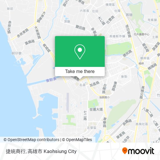 捷統商行 map