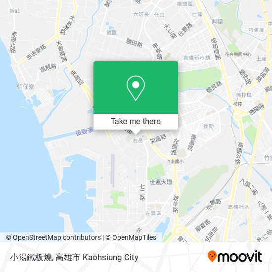 小陽鐵板燒 map