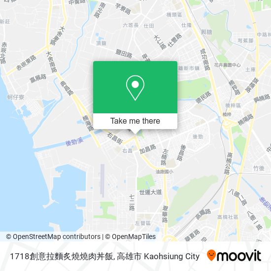 1718創意拉麵炙燒燒肉丼飯 map