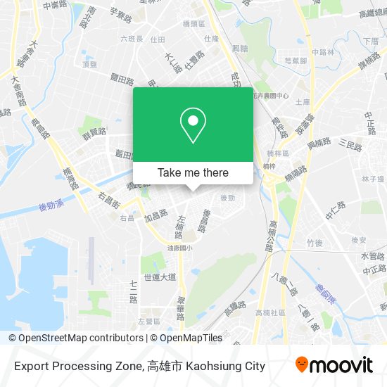 Export Processing Zone map