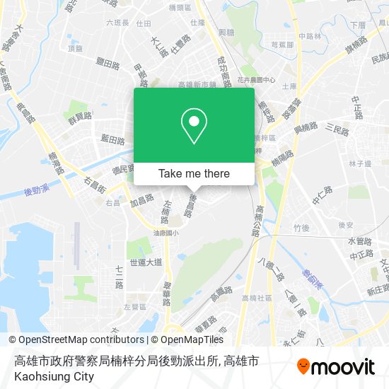 高雄市政府警察局楠梓分局後勁派出所 map
