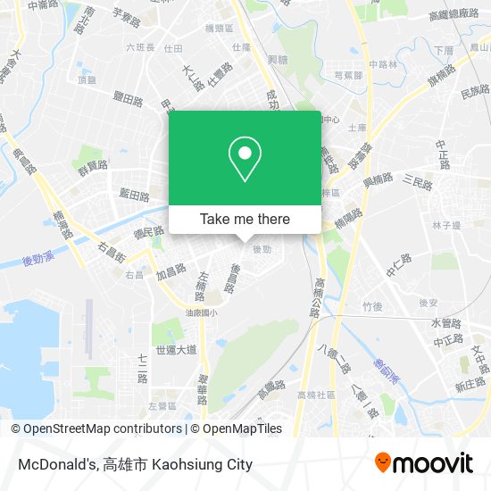 McDonald's地圖