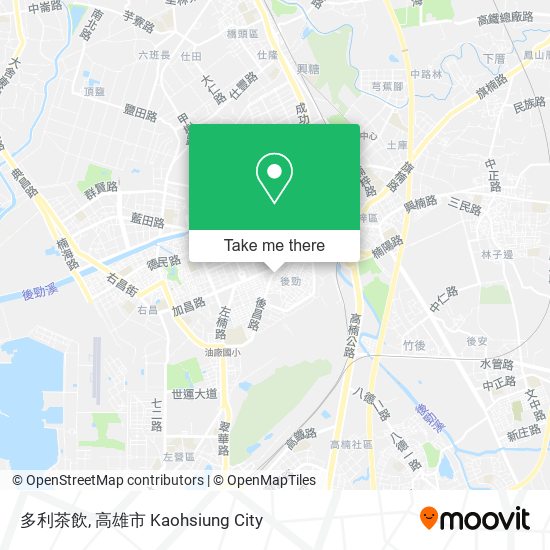 多利茶飲 map