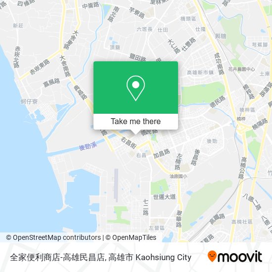 全家便利商店-高雄民昌店 map