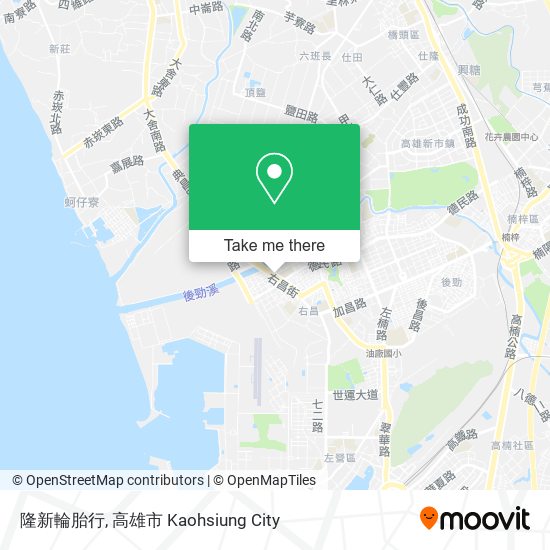 隆新輪胎行 map