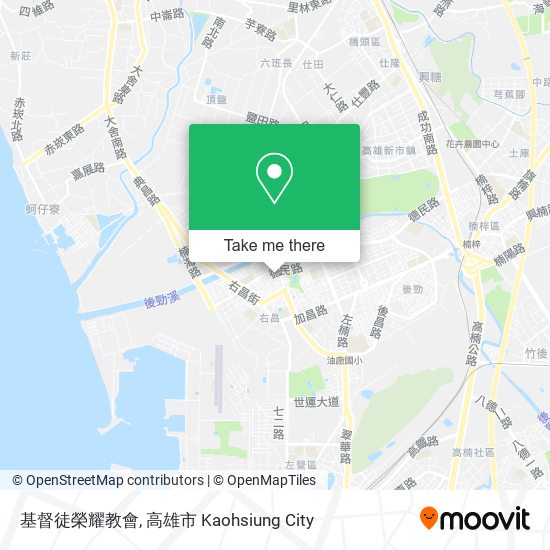 基督徒榮耀教會 map