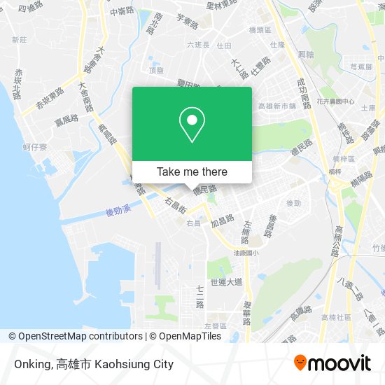 Onking map
