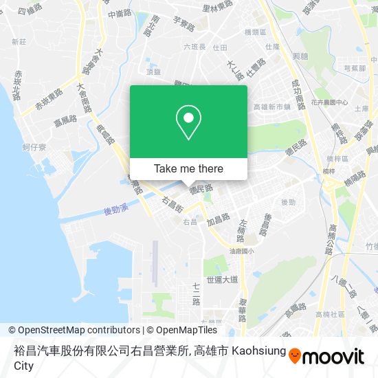 裕昌汽車股份有限公司右昌營業所 map