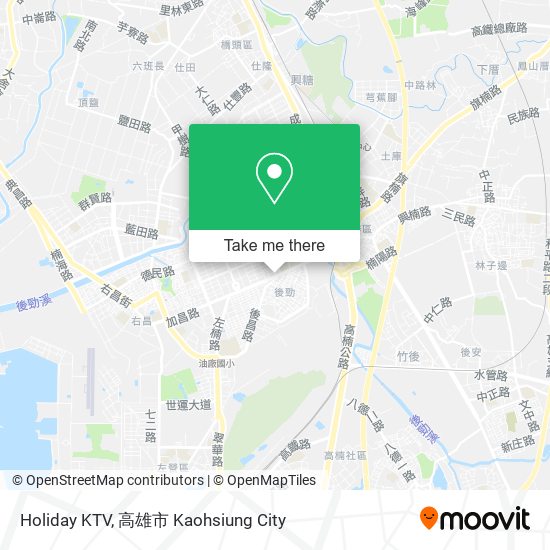 Holiday KTV map