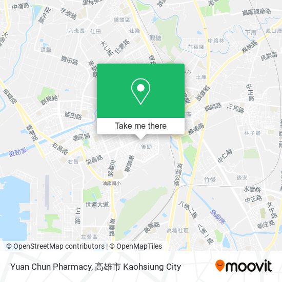 Yuan Chun Pharmacy map