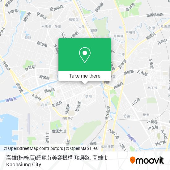 高雄(楠梓店)羅麗芬美容機構-瑞屏路 map