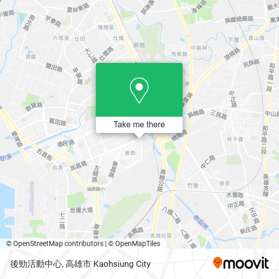 後勁活動中心 map