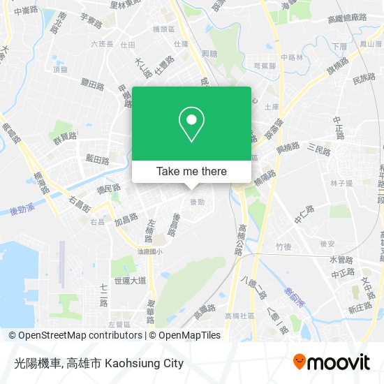 光陽機車 map