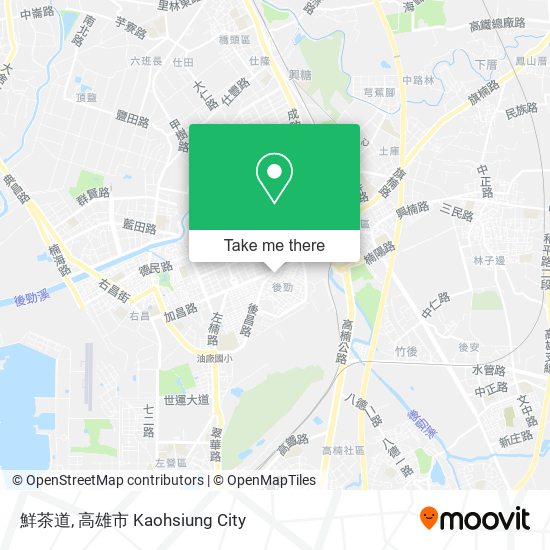 鮮茶道 map