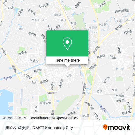 佳欣泰國美食 map