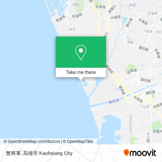 蟹將軍 map