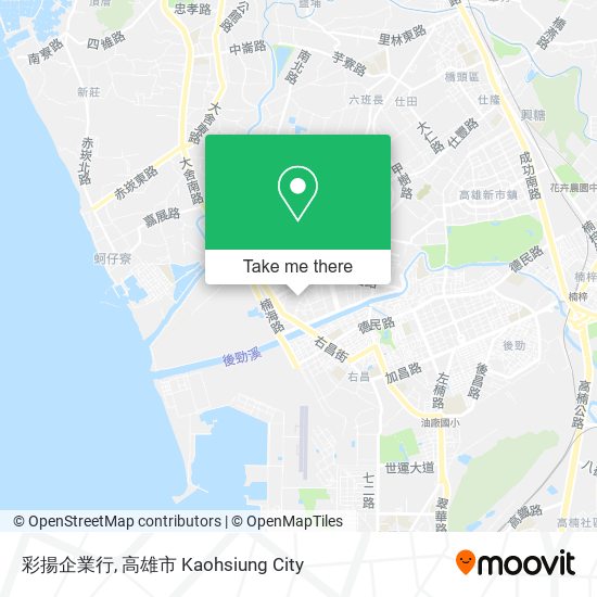 彩揚企業行 map