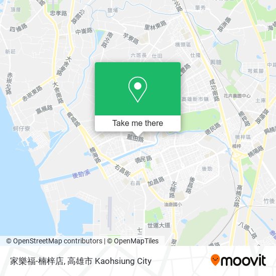 家樂福-楠梓店 map