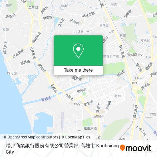聯邦商業銀行股份有限公司營業部 map