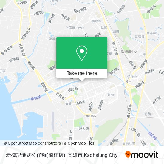 老德記港式公仔麵(楠梓店)地圖