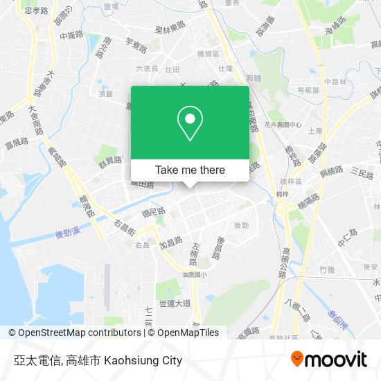 亞太電信 map