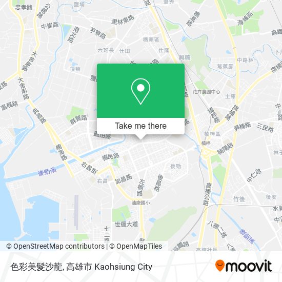色彩美髮沙龍 map