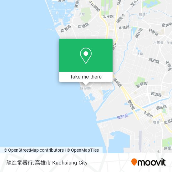 龍進電器行 map