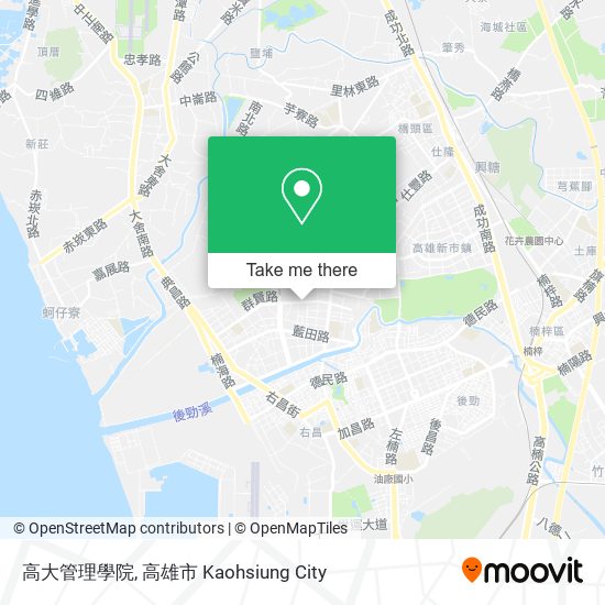 高大管理學院地圖
