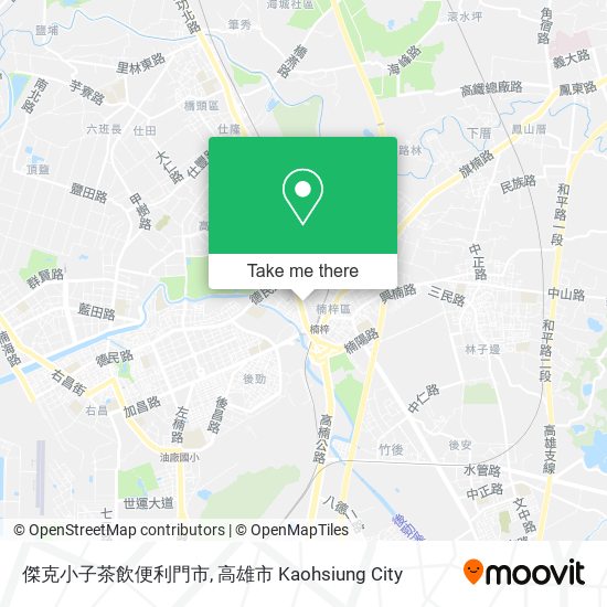 傑克小子茶飲便利門市 map