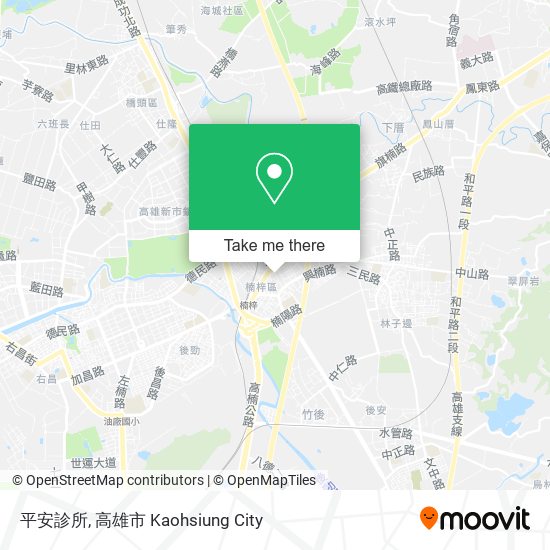 平安診所 map