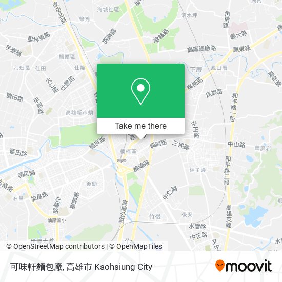 可味軒麵包廠 map