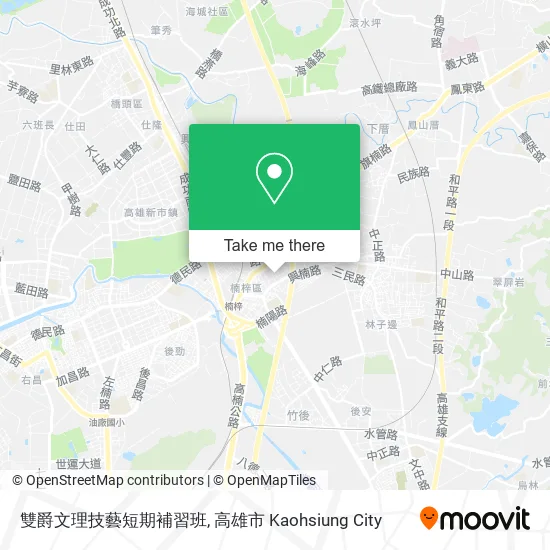 雙爵文理技藝短期補習班 map