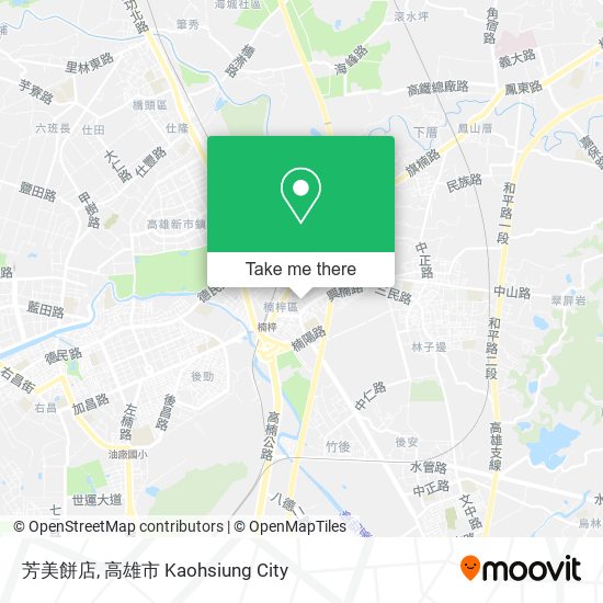 芳美餅店 map
