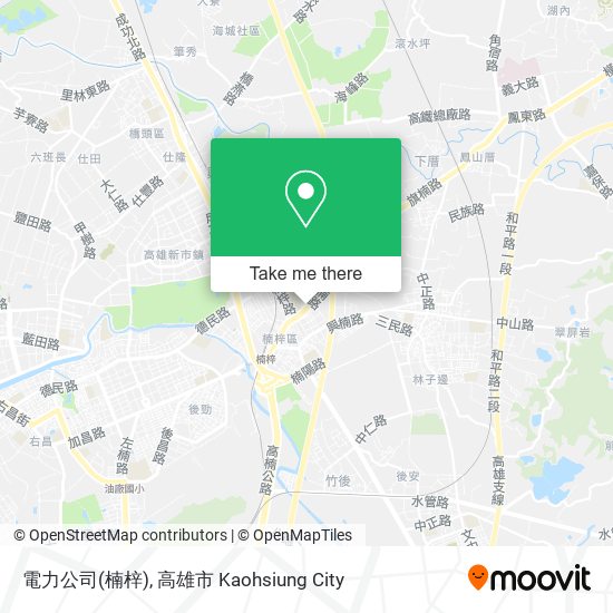 電力公司(楠梓)地圖