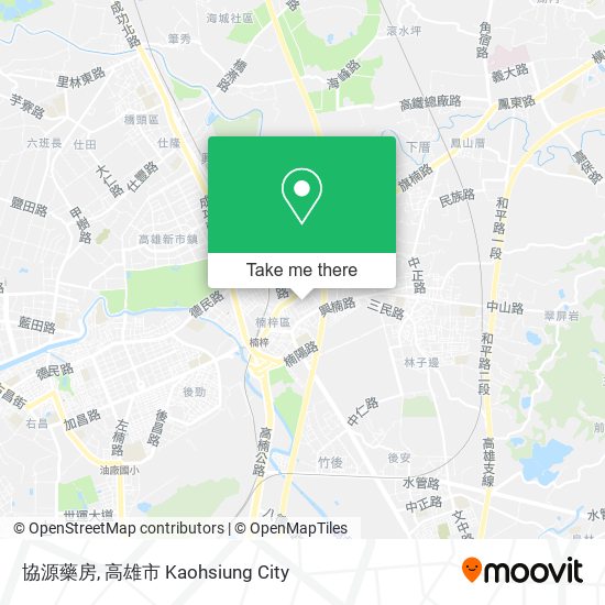 協源藥房 map