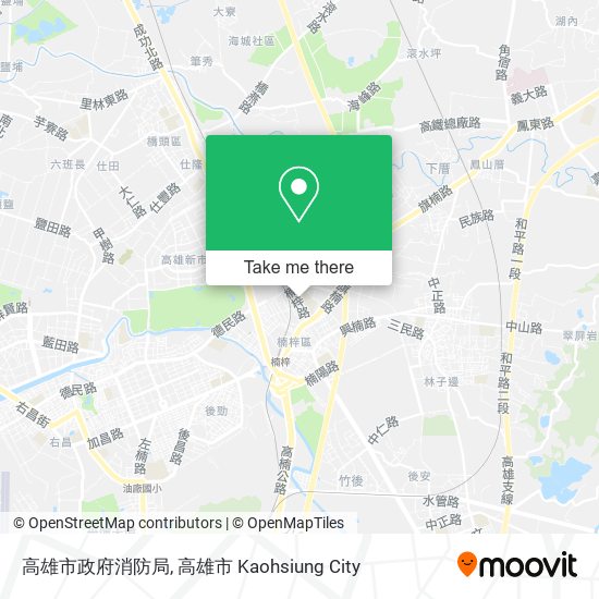 高雄市政府消防局地圖