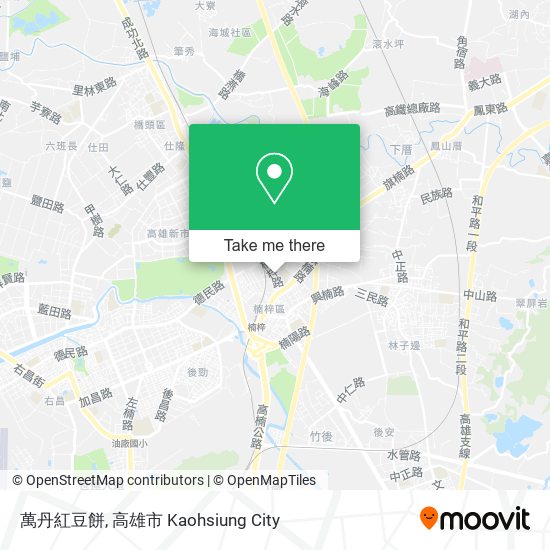 萬丹紅豆餅 map