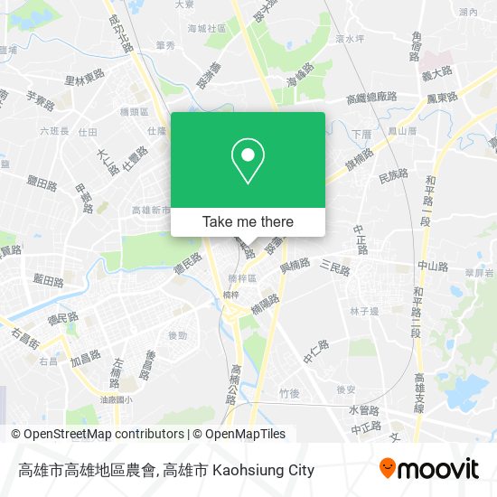 高雄市高雄地區農會 map