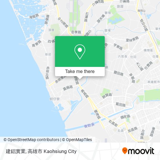 建錩實業地圖