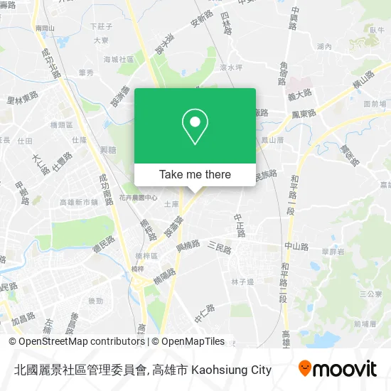 北國麗景社區管理委員會地圖