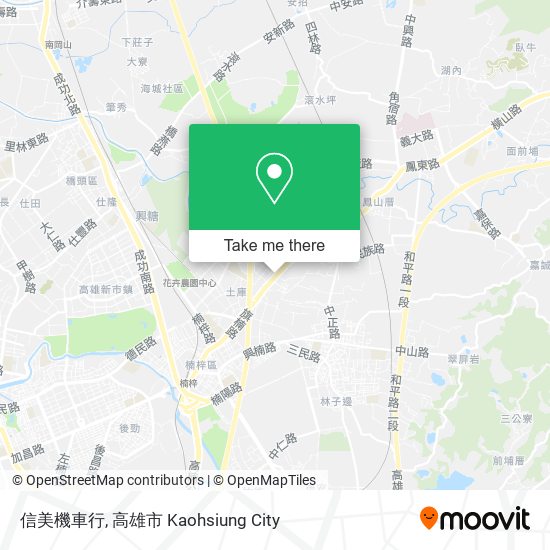 信美機車行 map