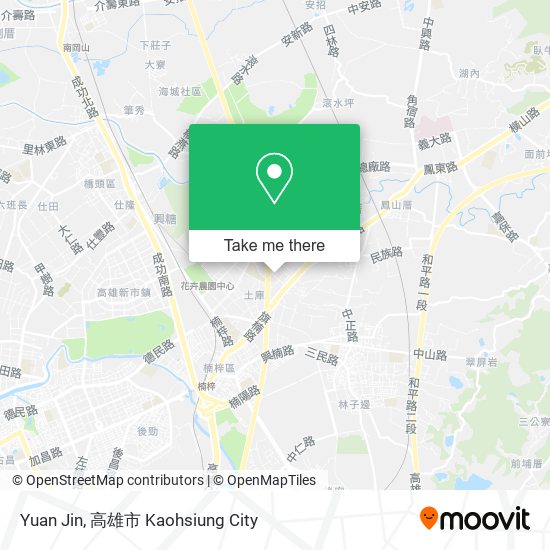 Yuan Jin map
