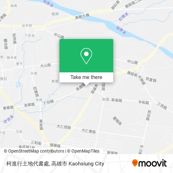 柯進行土地代書處地圖