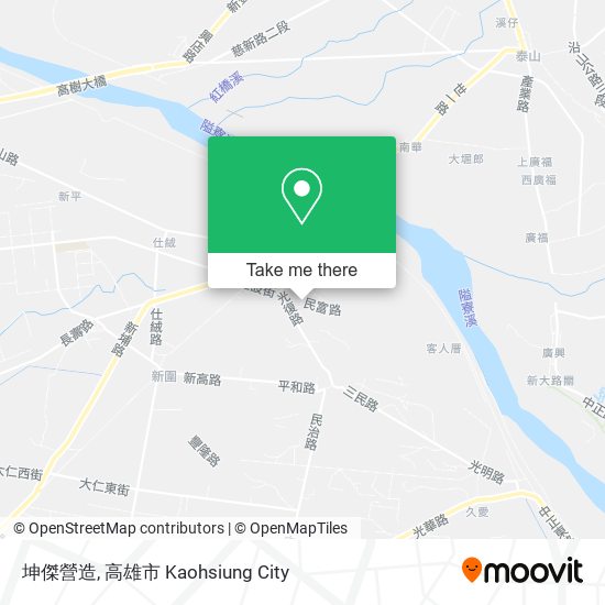 坤傑營造 map