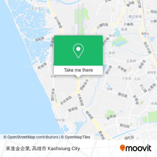 來進金企業 map