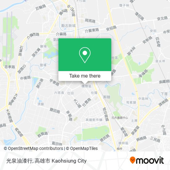 光泉油漆行地圖