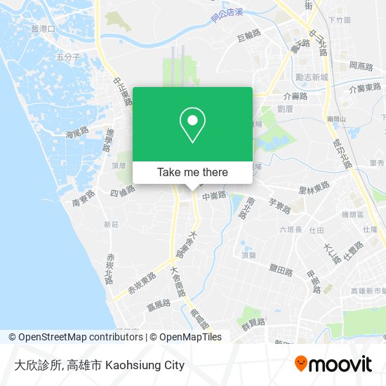 大欣診所 map
